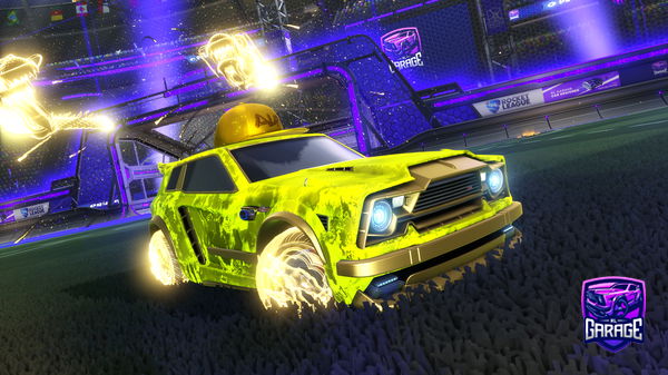 A Rocket League car design from Davalava_007