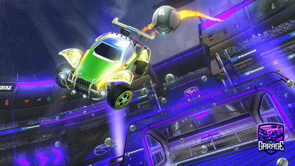 A Rocket League car design from JustVoiter