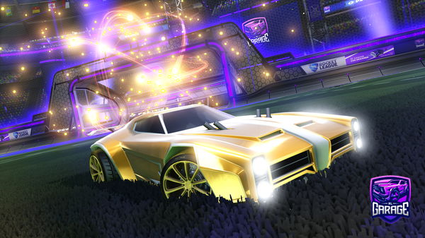 A Rocket League car design from Monzarrap