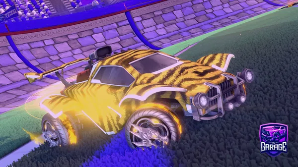 A Rocket League car design from kinneko189