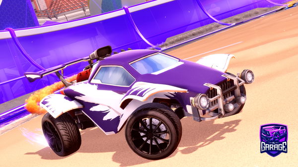 A Rocket League car design from Dxv1