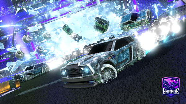 A Rocket League car design from qbanitosoy