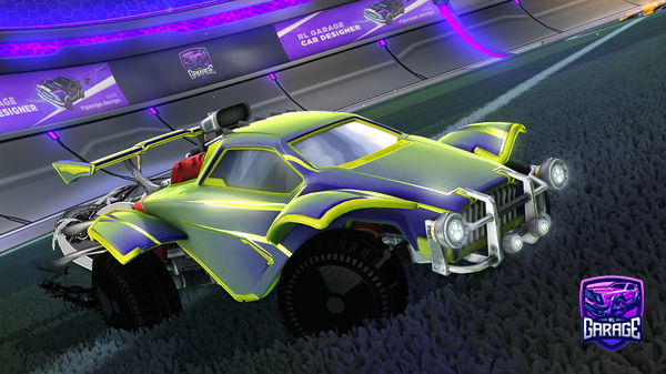 A Rocket League car design from Jalapeno_Boy7