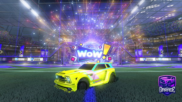 A Rocket League car design from Jsjsjsjjhwh