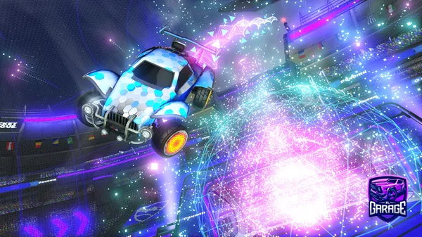 A Rocket League car design from Wyotron