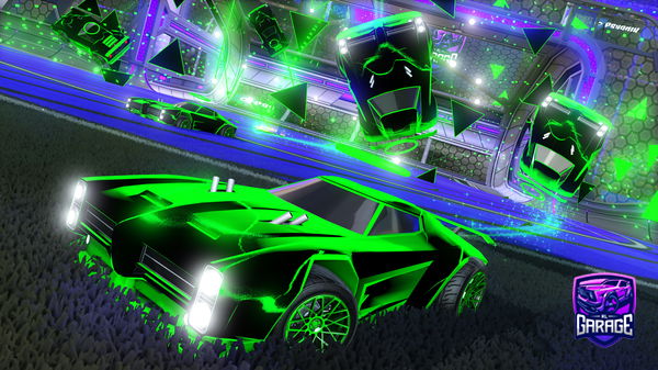 A Rocket League car design from wanted_disc289