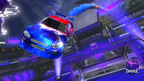 A Rocket League car design from yokkai