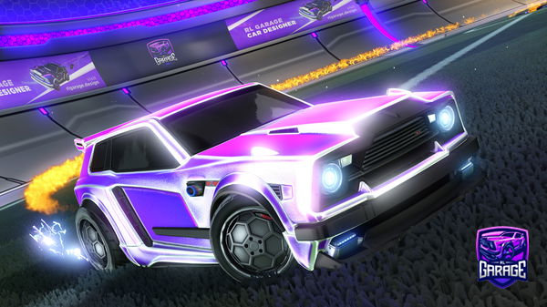 A Rocket League car design from T_Sparkle_