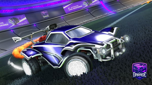 A Rocket League car design from Letsgo12