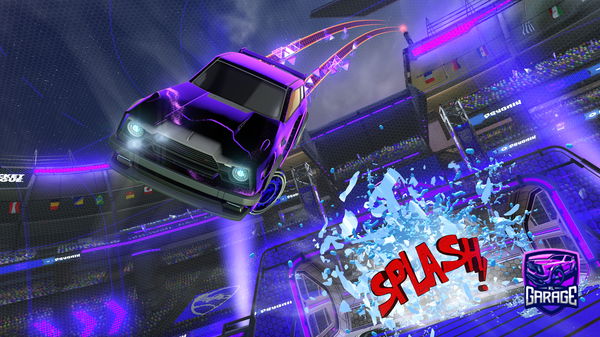 A Rocket League car design from paulryandavis