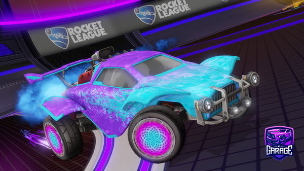 A Rocket League car design from LaettaButter