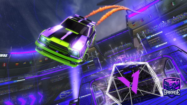 A Rocket League car design from ReducedRain9260