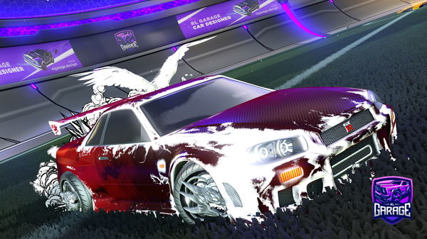 A Rocket League car design from zelibelly
