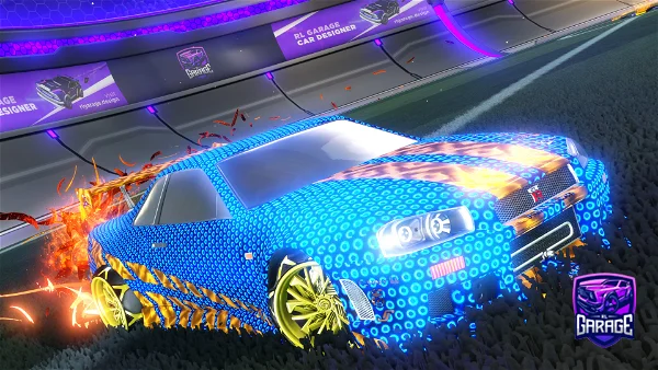 A Rocket League car design from Nate_CantRelate