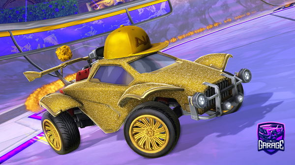 A Rocket League car design from DooWoo