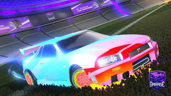 A Rocket League car design from Poseidon116