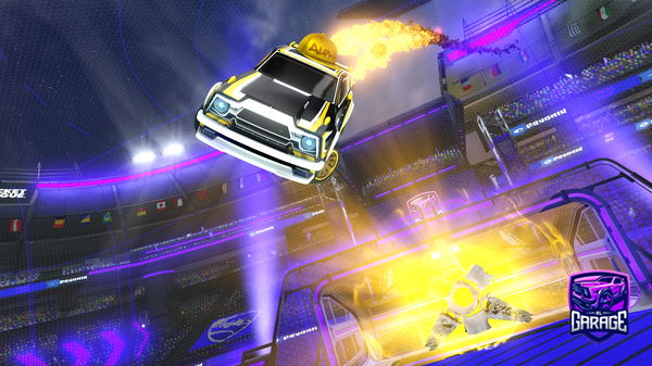 A Rocket League car design from kadeypoo