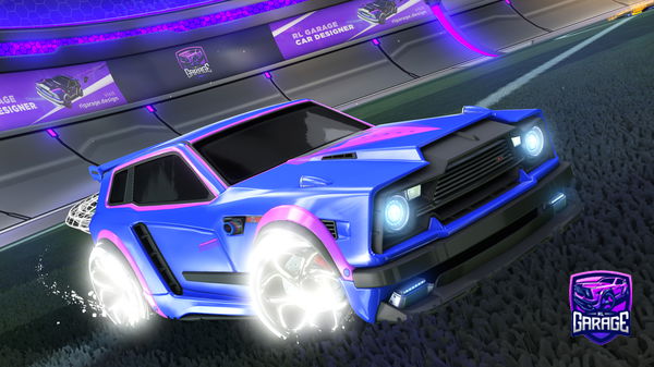 A Rocket League car design from Indiewowow9wowpw