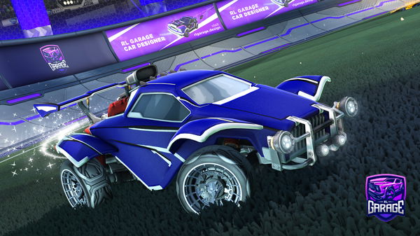 A Rocket League car design from FoxonGYG