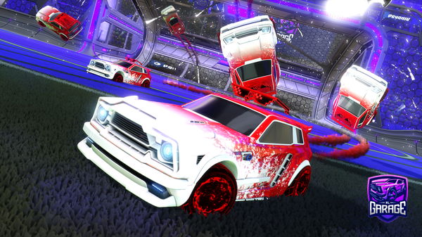 A Rocket League car design from WOPO1803