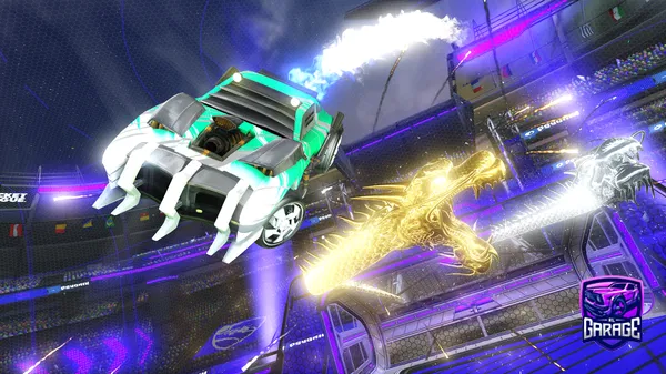 A Rocket League car design from dangerduck