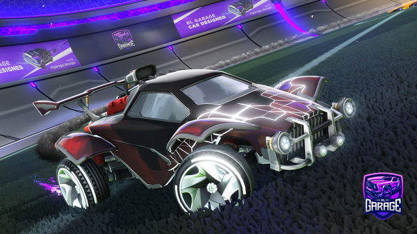 A Rocket League car design from Karamilk