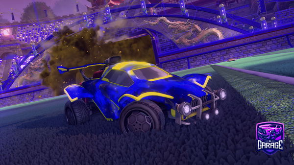 A Rocket League car design from wuapilaro