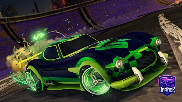 A Rocket League car design from YS-AeroAlpha