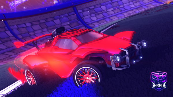 A Rocket League car design from Spew