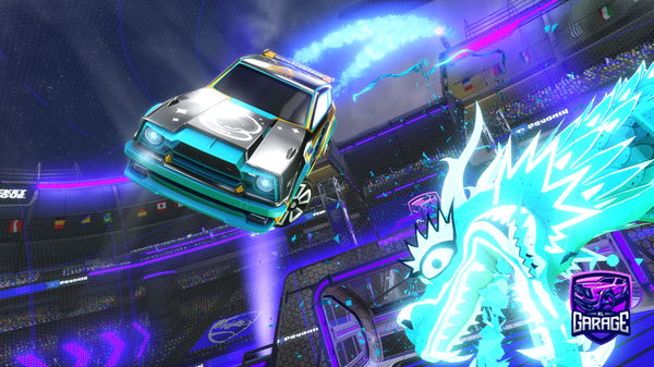 A Rocket League car design from Someone9355