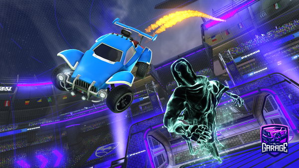 A Rocket League car design from IPA_4nToNyXonps4