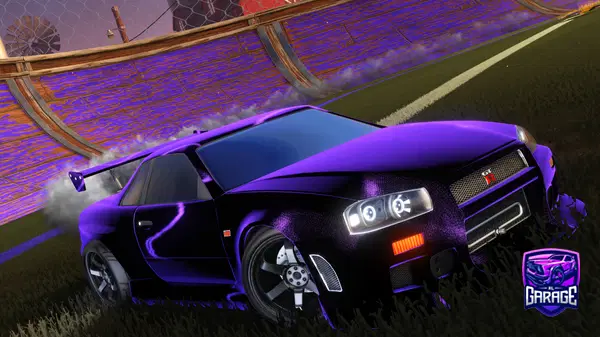 A Rocket League car design from XLLEDK