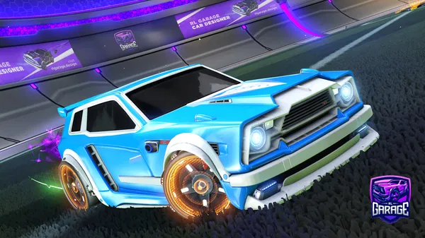 A Rocket League car design from Shooteo2313