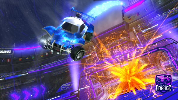 A Rocket League car design from burchen31