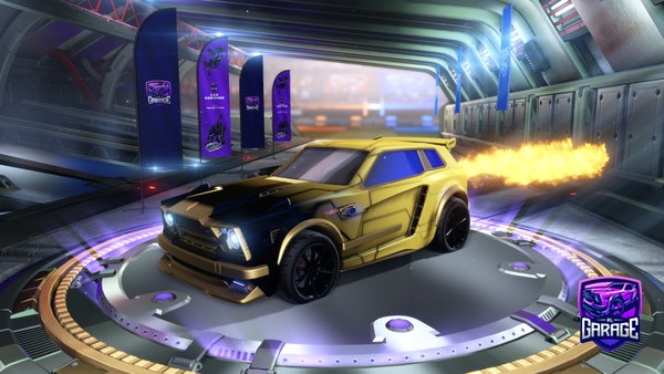 A Rocket League car design from 2exclusivee2
