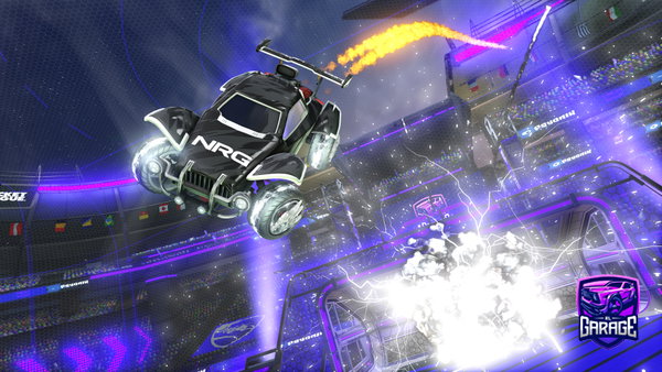 A Rocket League car design from OriginalSpider42