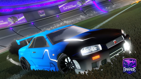 A Rocket League car design from Coutiinn