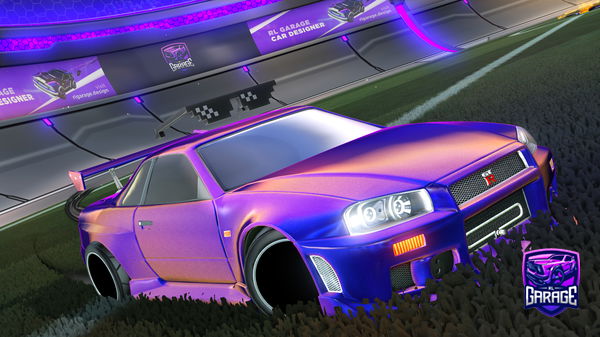 A Rocket League car design from Sharkie-Boy