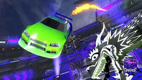 A Rocket League car design from Andrei_10