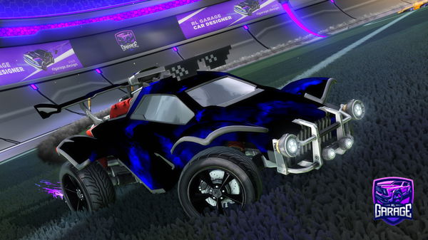 A Rocket League car design from ToxicMato