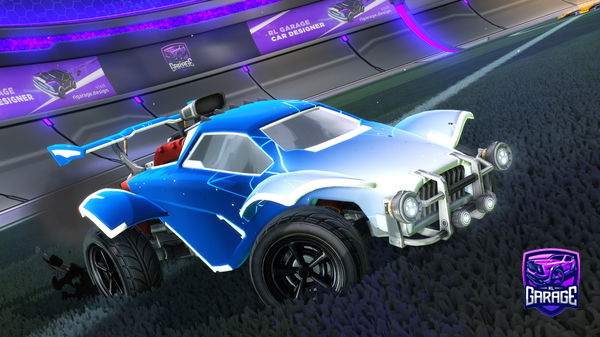 A Rocket League car design from Clumsy