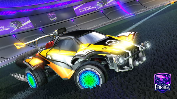 A Rocket League car design from ASecretPro-_-