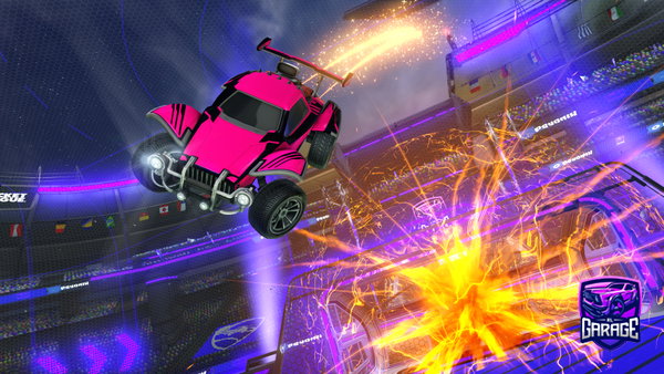 A Rocket League car design from BurningErmine982