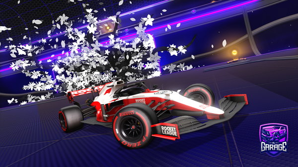 A Rocket League car design from Letsgo12