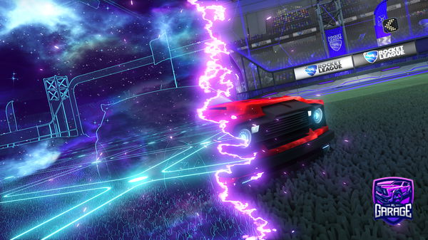 A Rocket League car design from mikey5469