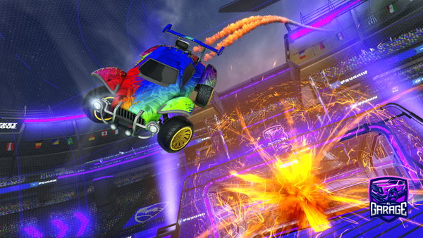A Rocket League car design from 27HurstE