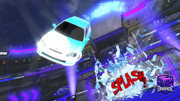 A Rocket League car design from Piekie949