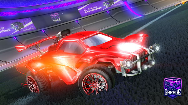 A Rocket League car design from Happy1854-is-my-ps-user