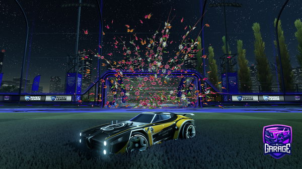 A Rocket League car design from Retraktable