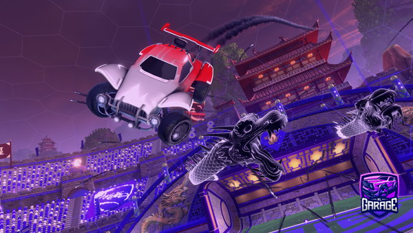 A Rocket League car design from Gekoking99